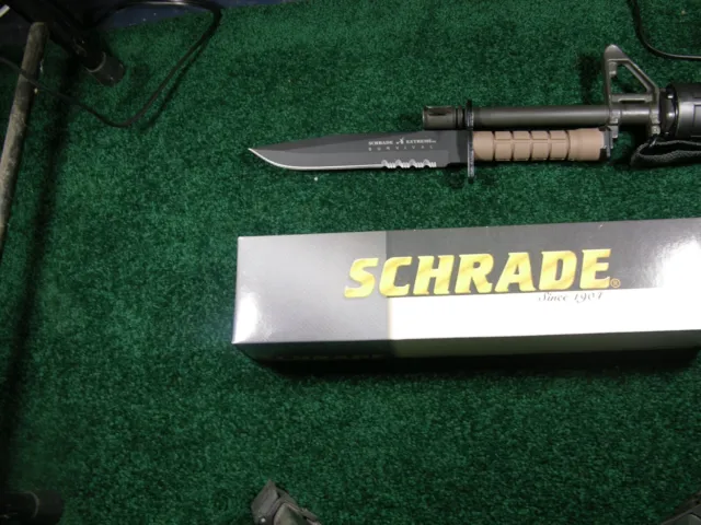 M9 Knife: Schrade SCHF6 EXTREME SURVIVAL 3