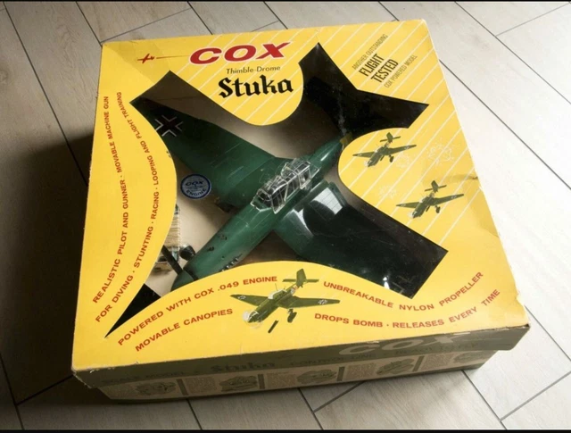 Pièces D'origine Cox Stuka JU-87 Thimble Drome - Train D'atterrissage, Roues, Ailes
