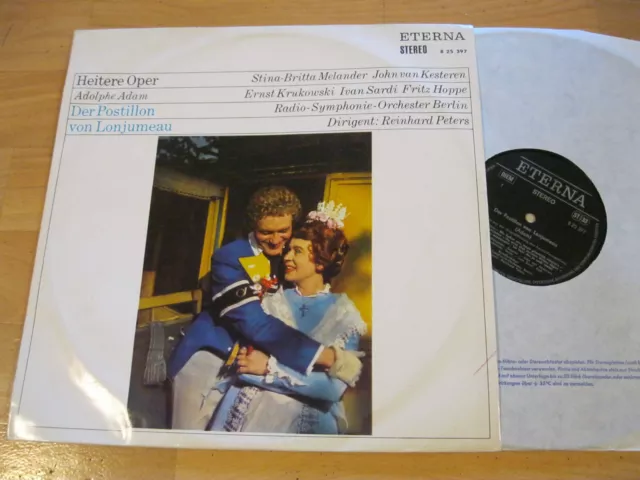 LP Heitere Oper Adolphe Adam Der Postillon von Lonjumeau Vinyl Eterna 8 25 397