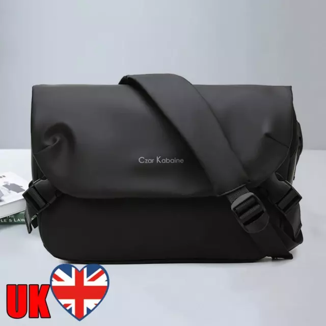 Men Crossbody Bag Large Capacity Oxford Composite Shoulder Bag for Cycling Sport