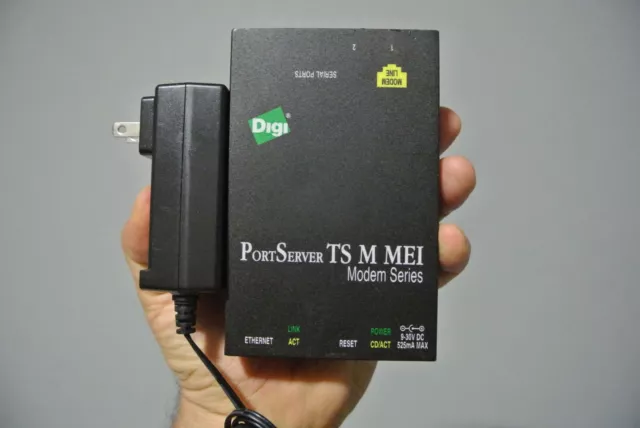 Digi PortServer TS 3+M MEI 3 port RS-232/422/485 serial device server 70001899