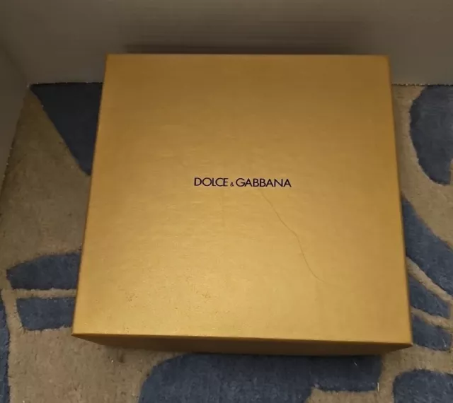 Dolce Gabbana Empty Gift Box Dolce & Gabbana