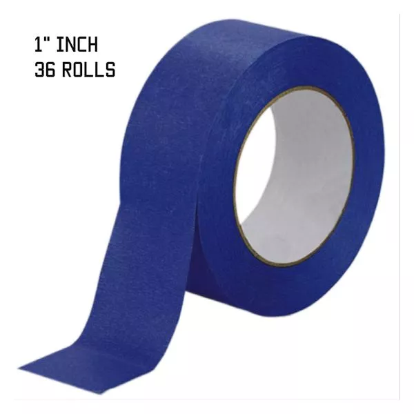 6 Rolls Painters Blue Masking Paint Tape 1.89x10Yd Multi purpose NEW HOT
