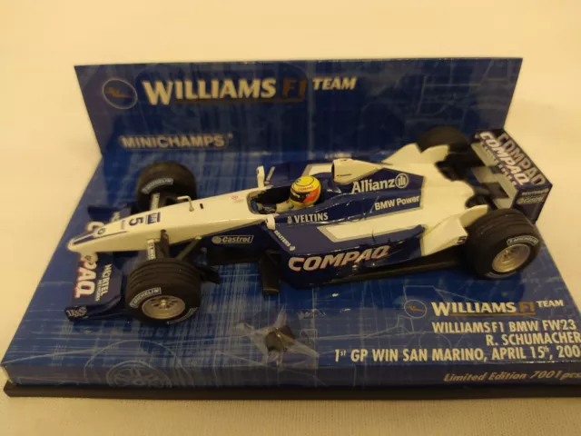 Minichamps 1:43 - Ralf Schuhmacher - Williams F1 BMW FW 23