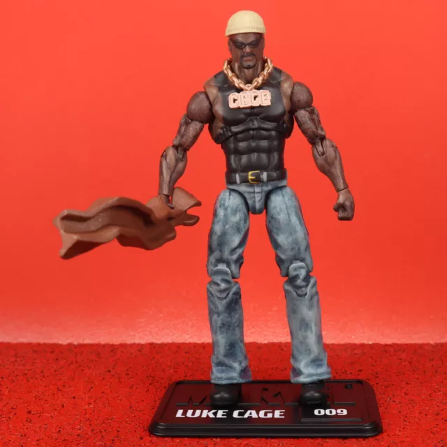 Marvel Universe Series 2 LUKE CAGE 3.75" Action Figure 009 Hasbro 2010