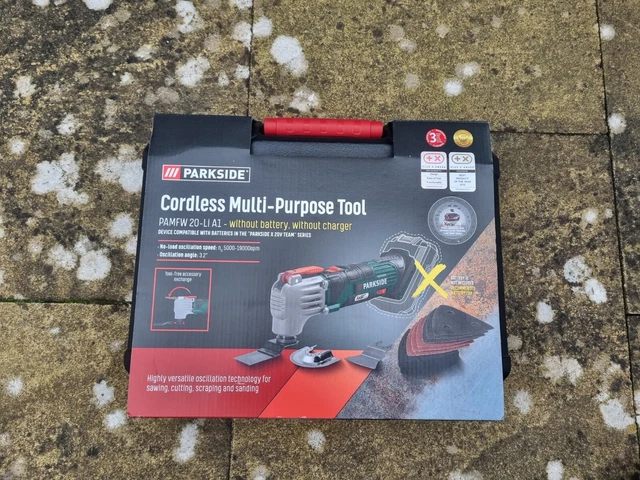 Parkside 20V Accu 4 in 1 Multi Combinatie Tool Bare Unit