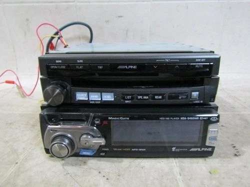 【ジャンク】ALPINE IVA-D900J + HDA-5460MS セット ALPINE IVA-D900J HDA-5460MS Memory stick player CD DVD HDD Car