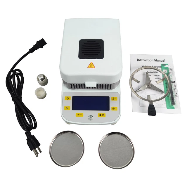 110V Laboratory Halogen Moisture Analyzer Water Determination Apparatus DSH-50-1