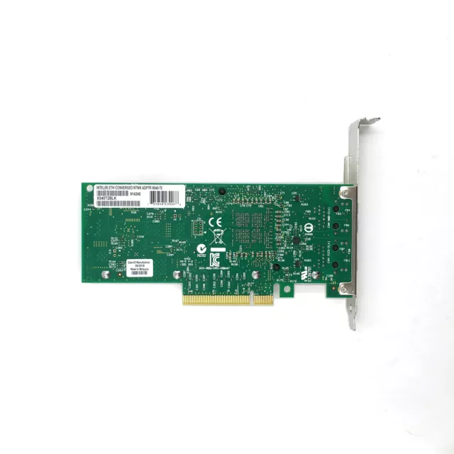 Intel Ethernet Network Adapter X540-T2 Dual Port (DP) 10Gb PCIE PCI Express x8 2