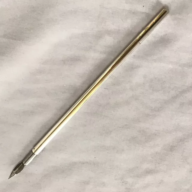 Asprey 1907 Solid Silver Dip Pen By Charles & George Asprey London.