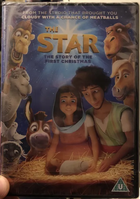 The Star - The First Story Of Christmas Children’s Family Xmas Animation DVD New