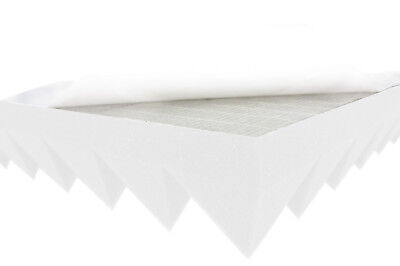 Akustikpur Mousse Pyramides Auto-Adhésif Type 100x50x5 Acoustique Son Protection Isolation 