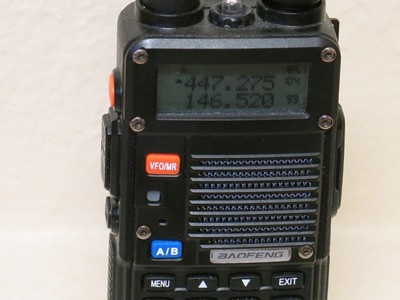 BAOFENG UV-5R 3RD. Gen. Dual Band Two-Way Radio - Black (BF-F8HP) $17.