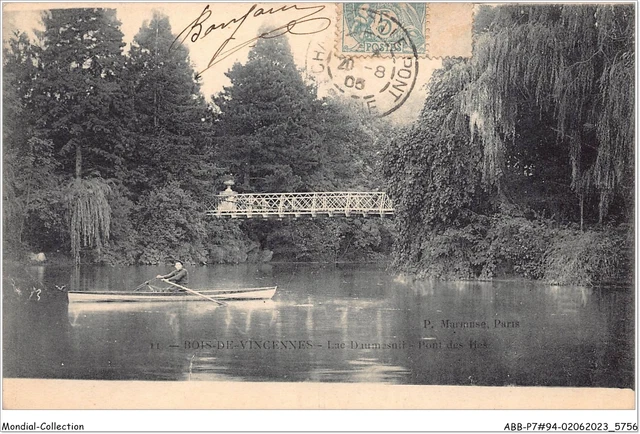 ABBP7-94-0646 - BOIS-DE-VINCENNES - lac daumesnil - pont des iles