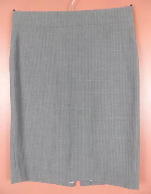 BANANA REPUBLIC WOMEN Stretch Seasonles Wool Career Pencil Skirt Pocket ...