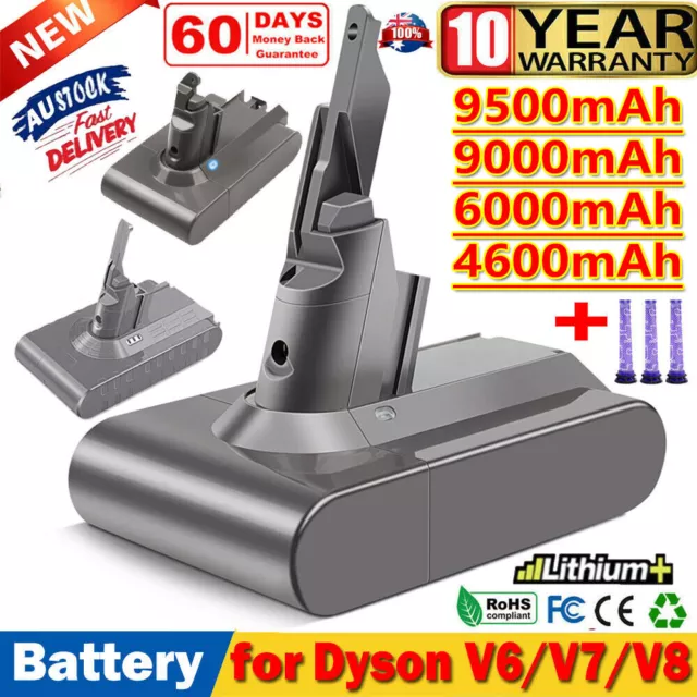 Battery Replacement for Dyson V7 V6 V8 Animal Absolute Motorhead Vacuum Cleaner