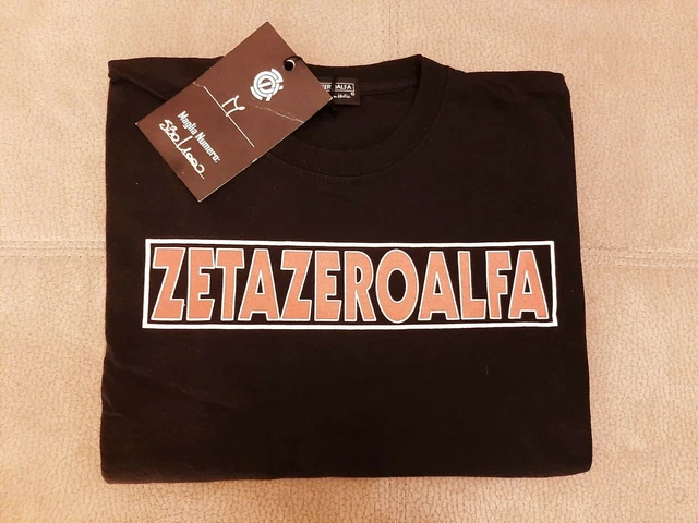 MAGLIA TSHIRT ZETA ZERO ALFA ZZA CPI rock Identitario Tg Medium