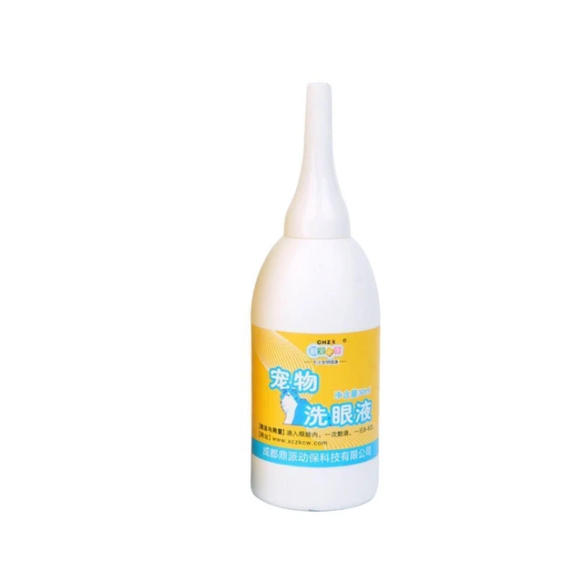 Pet Dog Cat Eye Drops Anti-Inflammatory Tear Stain Improve Conjunctivitis I9R4