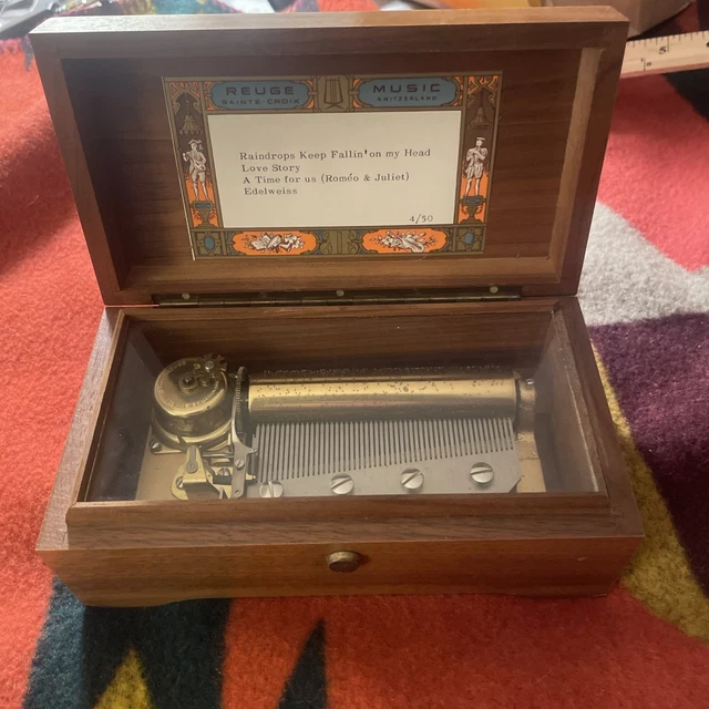 REUGE Sainte-Croix Switzerland 50弁 オルゴール REUGE Sainte-Croix