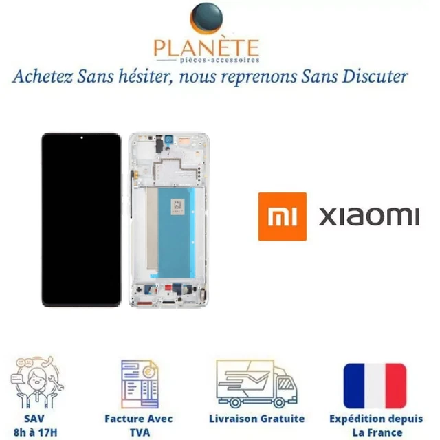 Écran LCD + Vitre Tactile Avec Châssis Pour Xiaomi Poco F4 GT 5G - Argent (Chevalier D'Argent)