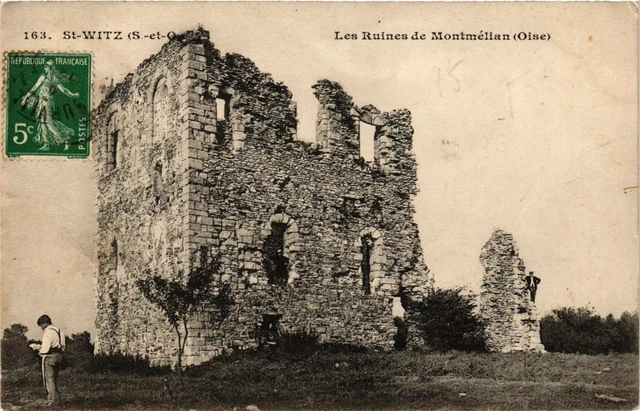 CPA St-WITZ - Les Ruines de Montmélian (380762)