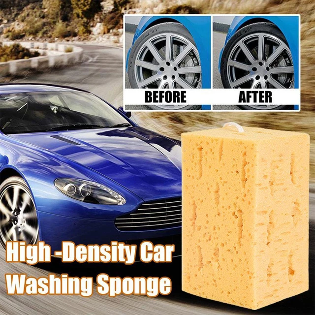 1x Large Car Wash Sponge Foam Honeycomb Cleaning Washing Sponges Brush Car L0M7