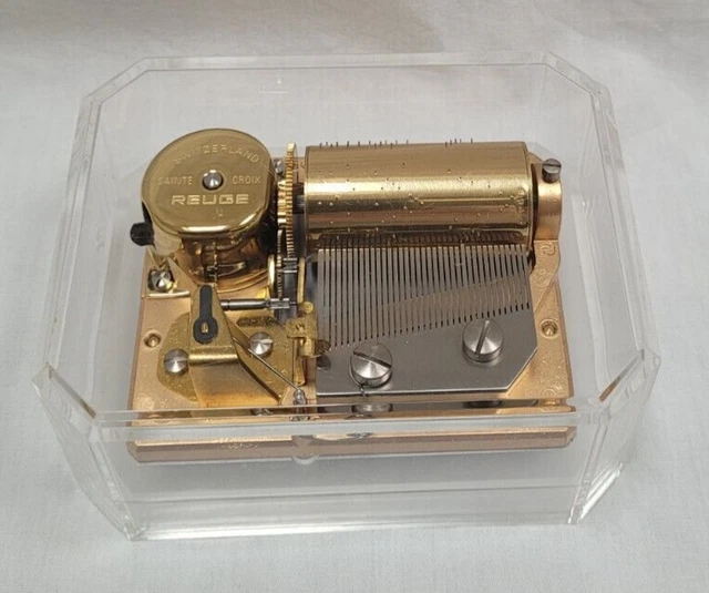 REUGE 36 NOTE Music Box Sainte Croix Switzerland La Chanson de