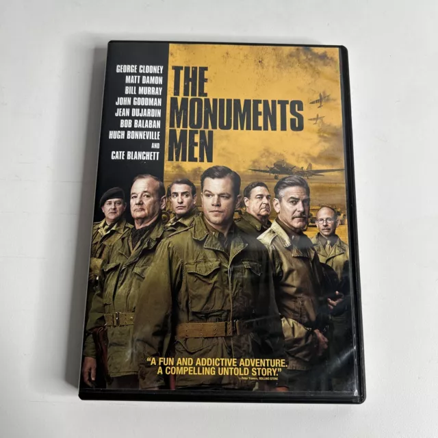 The Monuments Men [DVD] Good With Case And Digital Copy