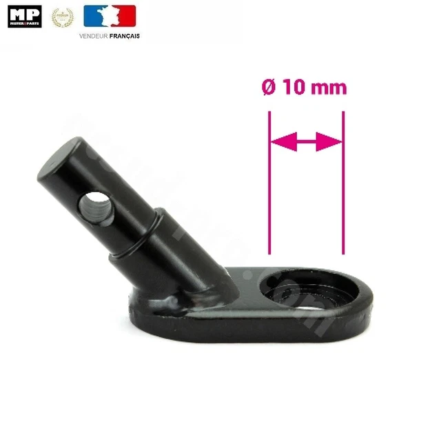 Lot de 2 adaptateurs d'attelage universels pour remorque de vélo Pour