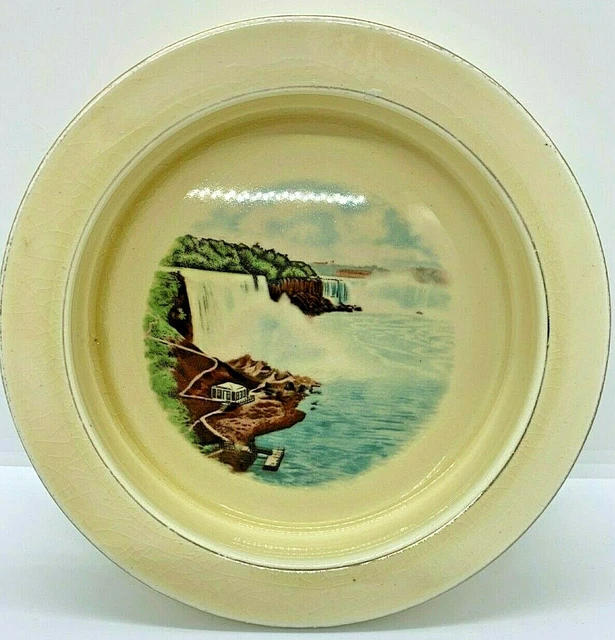VTG Royal Winton Grimwades England Niagara Falls Child's Bowl or Candy Dish