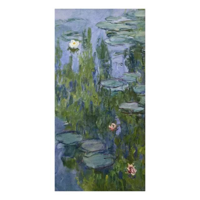 Leinwandbild Wandbild Bild Canvas Kunst Claude Monet Seerosen (Nympheas) 2