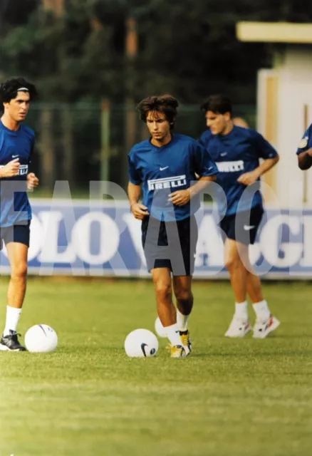 Photo de presse vintage Football, Inter, Andrea Pirlo , Années Ninety,