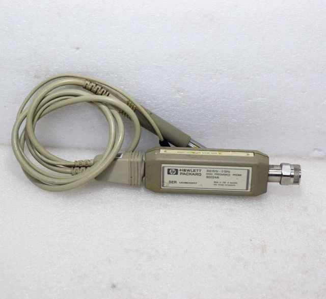 1x HEWLETT PACKARD (HP) 85024A 300 KHz- 3 GHz HIGH FREQUENCY PROBE