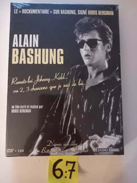 Coffret dvd+cd inclus 15 Titres 2010 LE ROCKUMENTAIRE ALAIN BASHUNG