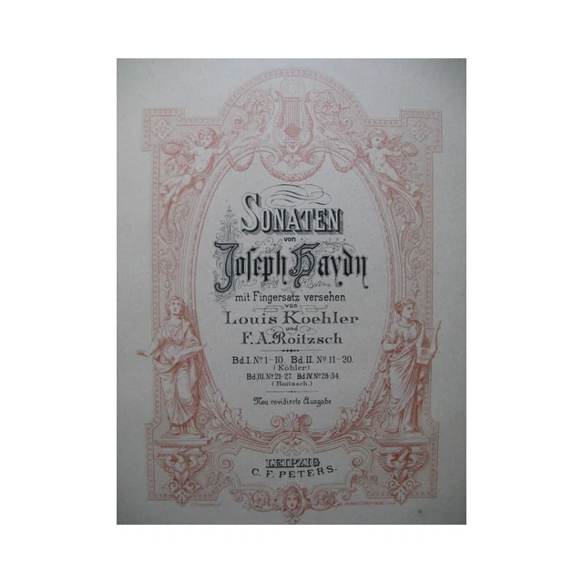 HAYDN Joseph Sonaten 34 Sonates pour Piano