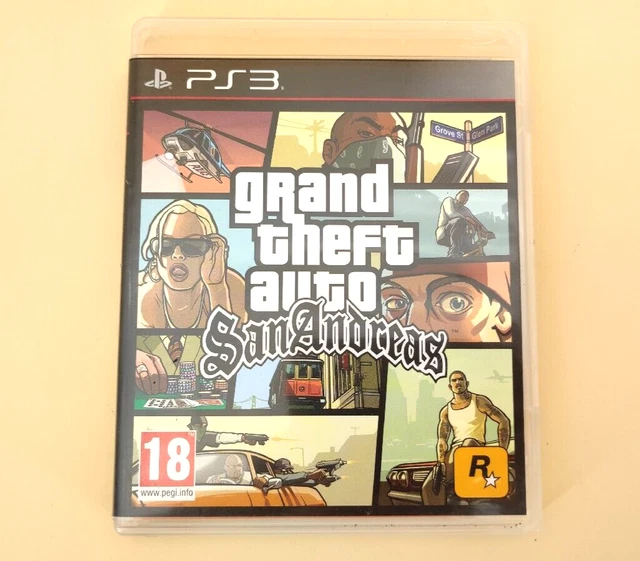GRAND THEFT AUTO (Gta) San Andreas Sony Playstation 3 (Ps3 Greatest Hits) Usa (N EUR 33,59