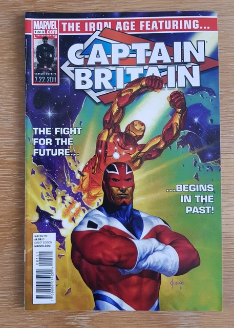 Iron Age Complete Set #1 Captain Britain #2 Power Man Ironfist #3 Dazzler (2011) 2