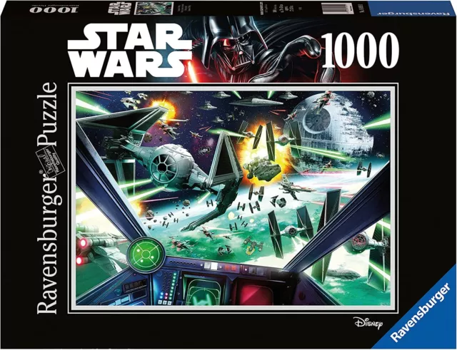 Ravensburger Star Wars X-Wing Cockpit 1000 Piece Jigsaw Puzzle **BRAND NEW**