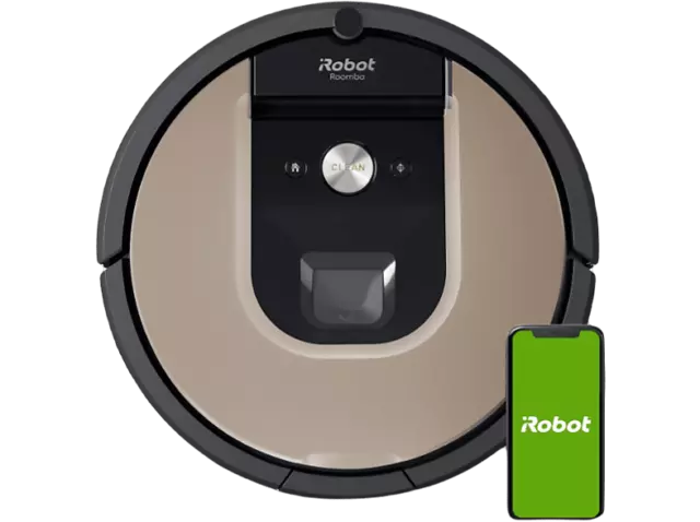 Robot aspirador - IRobot Roomba R976040, 35 W, 68 dB, Autonomía 75 min, 0.6 l,