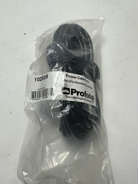 Profoto Power Cable For Acute (North America)  D1 / Acute / Compact
