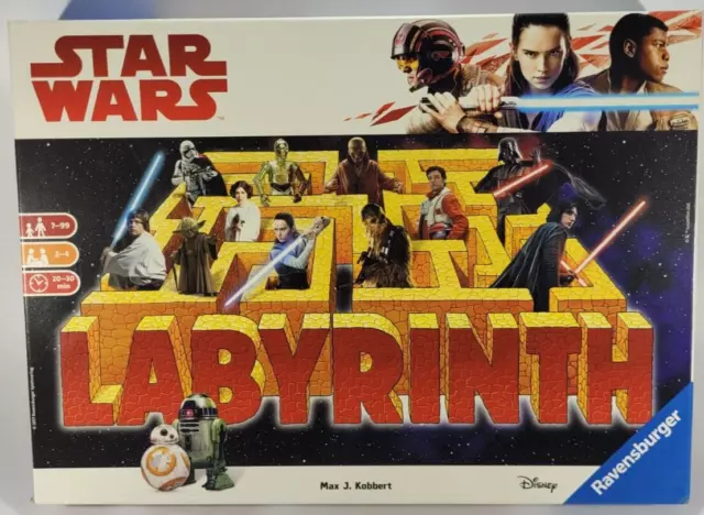 Disney Ravensburger Star Wars Labyrinth Spiel Brettspiel Gesellschaftsspiel neu