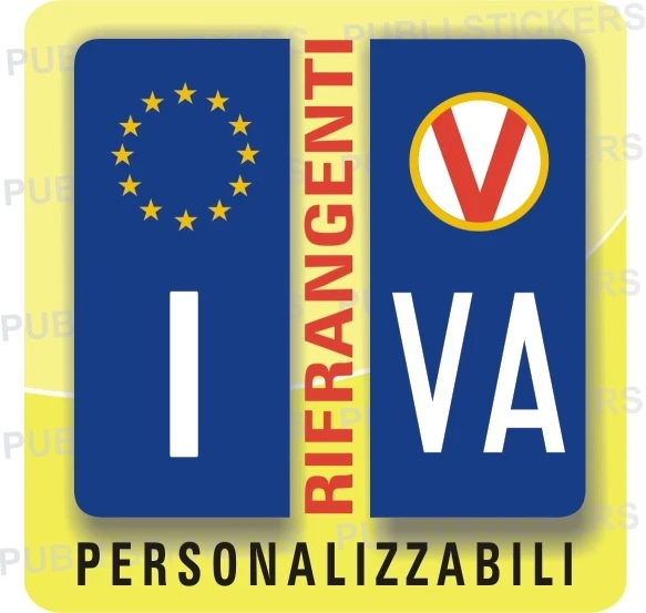 Adesivo Targa Europea Napoli Calcio - Blu Rifrangente - Foto 12