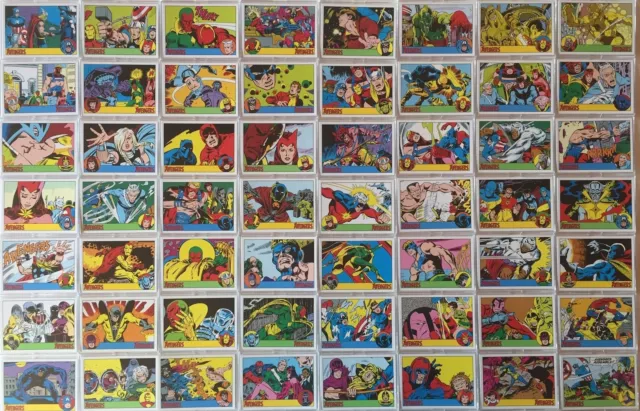 Avengers The Silver Age Base Card Set 100 Cards