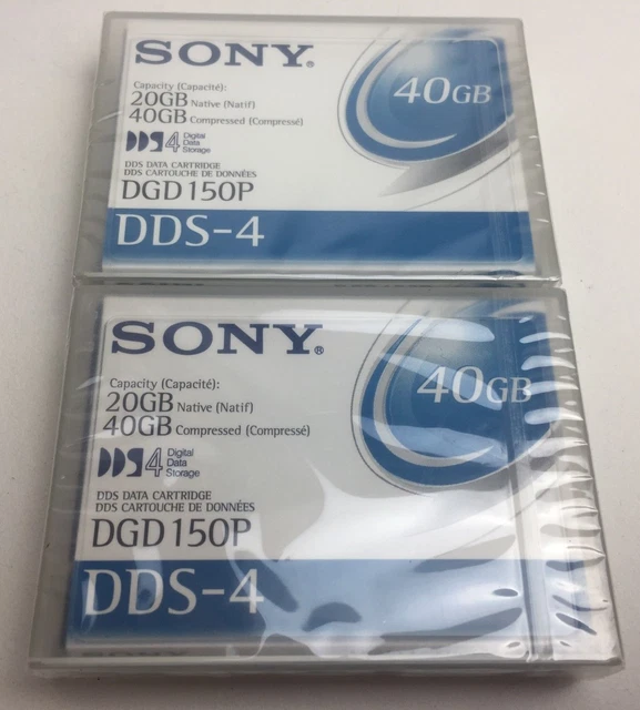 8x Sony / HP DDS Data Cartridge DGD 150P