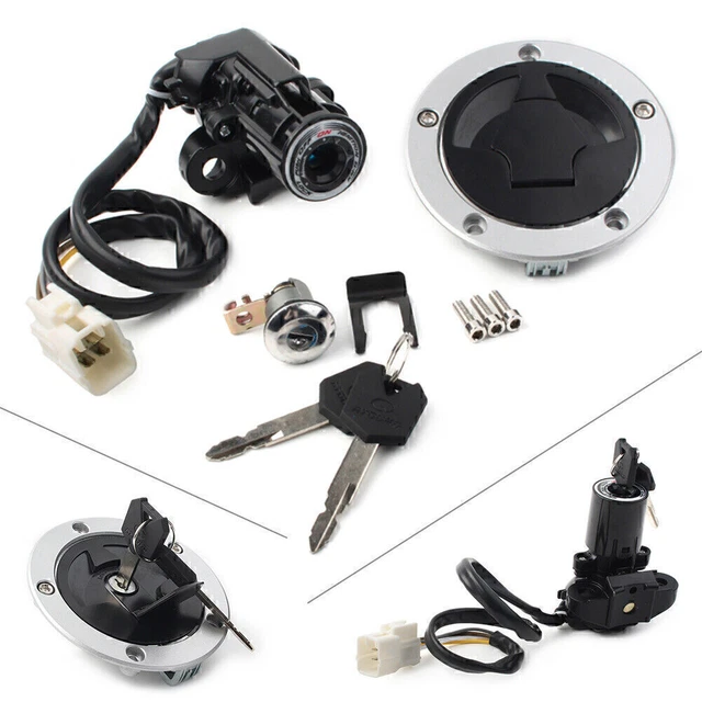 Zündschloss Set Für Kawasaki Ninja 400 - Komplett Mit 2 Schlüsseln