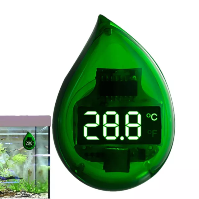 LED Aquarium Thermometer | Incubator Terrarium Thermometer For Fish Tank