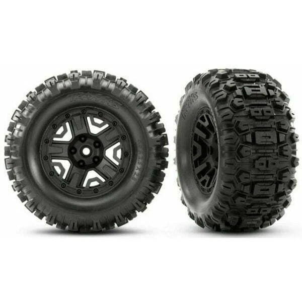 トラクサス純正タイヤ　2.2インチ　4本 NEW TRAXXAS TRX-4 SPORT HIGH TRAIL Wheels & Tires Canyon 2.2