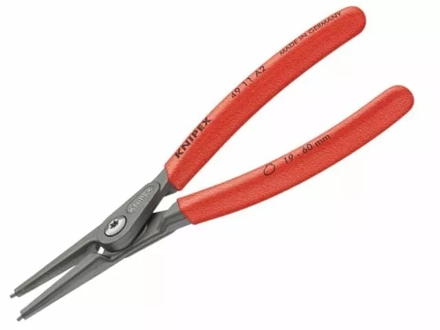 Knipex - Alicates de precisiÃ³n para circlips externos rectos 19-60 mm A2