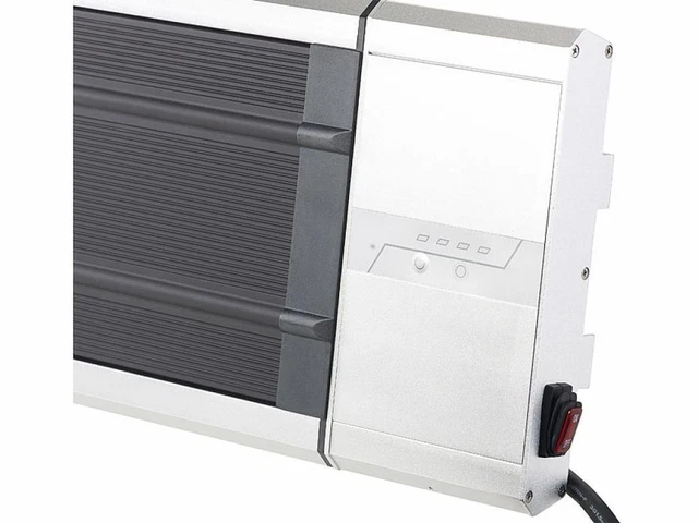 Semptec Infrarot-Dunkelheizstrahler RA-324 Timer Fernbedienung 2.400 Watt IP55 5