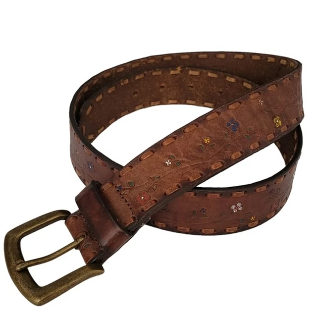 Fossil Leather Girls Belt Size Large